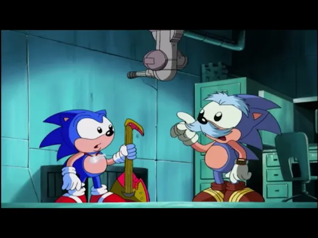 Sonic Underground But Just The Scenes With Uncle Chuck
